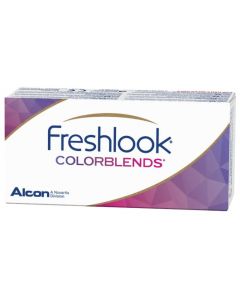 Monthly Disposable Fresh look Alcon Vision Brown Color Contactlenses Pack of 2