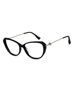 CICCIO Black Full Rim Cat Eye Eyeglasses